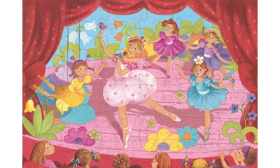 Die Ballerina mit der Blume