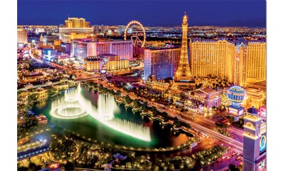 Las Vegas Nachtleuchtpuzzle
