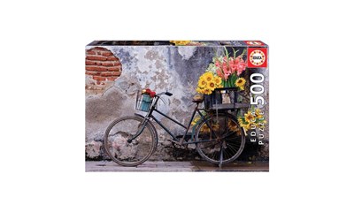 Fahrrad mit Blumen
