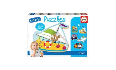 Verkehrsmittel Baby Puzzle
