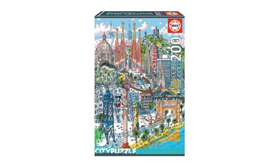 Barcelona City Puzzle 