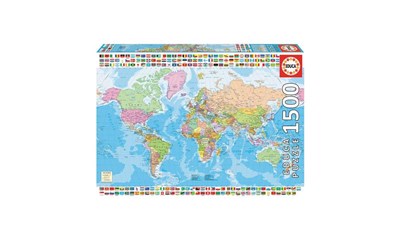 Politische Weltkarte 