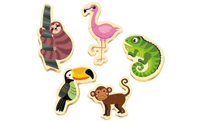 Tropen Tiere Baby Puzzle