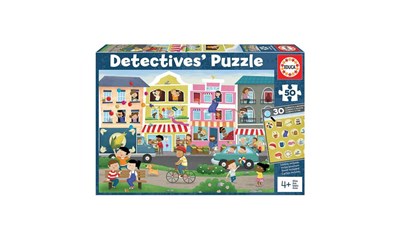 Stadtzentrum Detektiv Puzzle