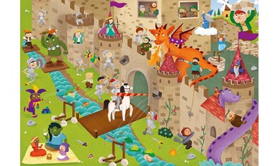 Schloss Detektiv Puzzle