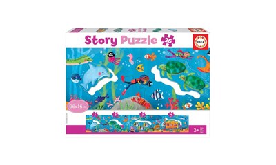 Unterwasser Geschichten-Puzzle