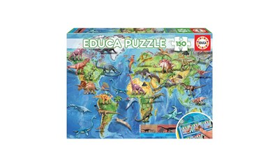 Dinosaurier Geopuzzle
