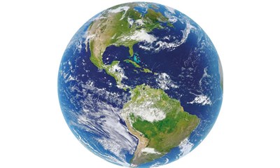 Planet Erde Rund-Puzzle