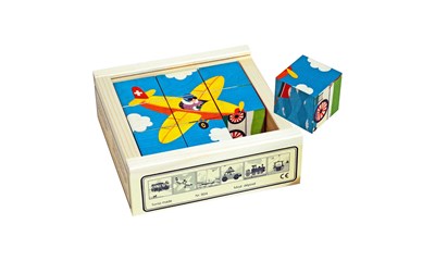 Würfelpuzzle Fahrzeuge