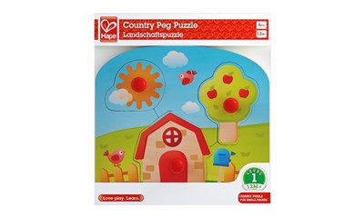 Country Peg Puzzle