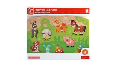 Farmyard Peg Puzzle