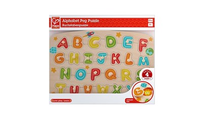 Alphabet Peg Puzzle