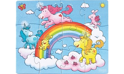 Set Puzzles Einhorn Glitzerglück