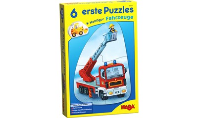 6 erste Puzzles - Fahrzeuge