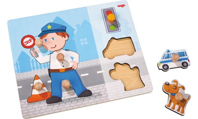Greifpuzzle Polizeieinsatz