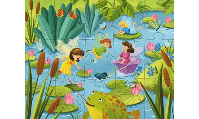 Puzzles Glitzerndes Feenland