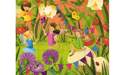 Puzzles Glitzerndes Feenland