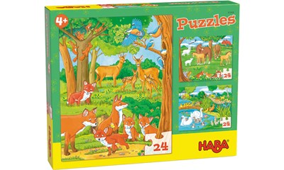 Puzzles Tierfamilien