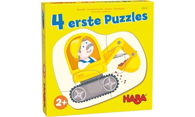 4 erste Puzzles – Baustelle