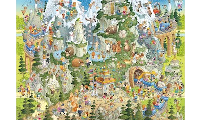 Himalayan Habitat Standart 1000 Teile