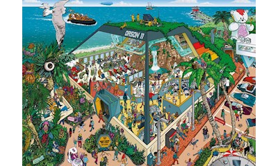 Beauty Centre Triangular 1000 Teile