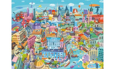 Good Old Europe Triangular 1500 Teile