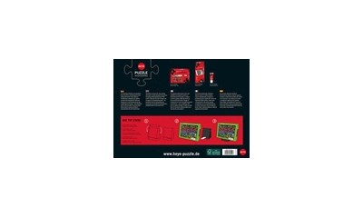 Puzzle Super Set mit 6 Sortierboxen und Aufsteller