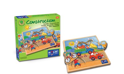 Holzpuzzle Construction, Teile