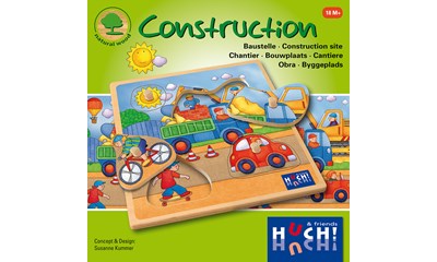 Holzpuzzle Construction, Teile