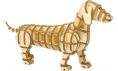 Jigzle 3D Puzzle - Hund