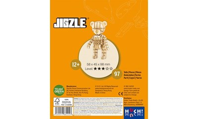 Jigzle 3D Puzzle - Teddybär