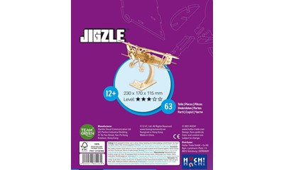 Jigzle 3D Puzzle - Doppeldecker