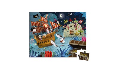 Puzzle Schatzsuche Piraten