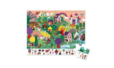 Puzzle Märchen mit Suchspiel