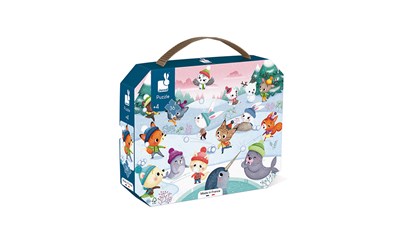 Puzzle Schneeparty