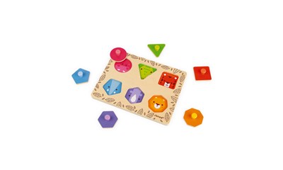Sortierspiel Formen und Farben 6tlg. 22.6x17.1x2.6cm