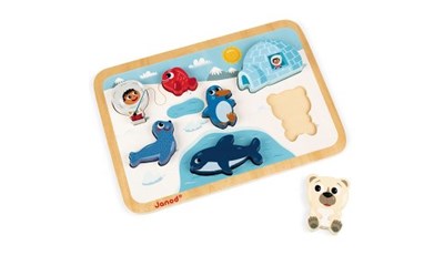 Formenpuzzle Arktis