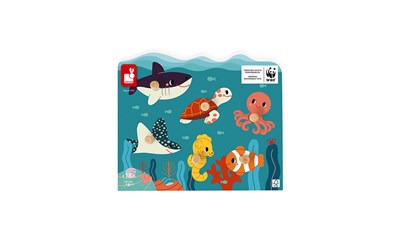 WWF Steckpuzzle Meerestiere