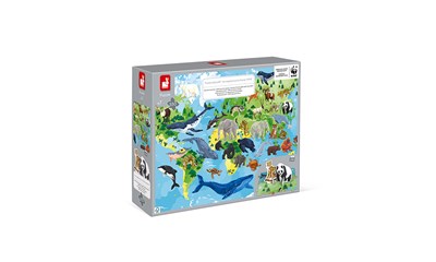 WWF Puzzle bedrohte Tierarten 