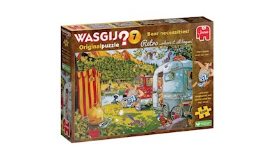 Puzzle Wasgij Retro Original 7 Bear necessities, 1000 Teile, 68x49 cm, ab 12 Jah