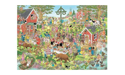 Puzzle Mittsommerfestival Jan van Haasteren