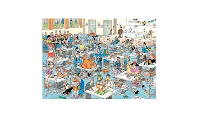 Puzzle Die Katzenshow Jan van Haasteren