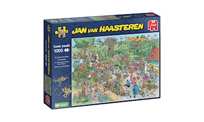 Puzzle Stunde der Gartenvögel Jan van Haasteren
