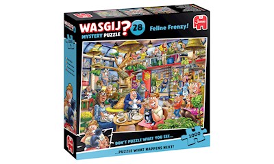 Puzzle Wasgij Mystery 28 Feline Frenzy