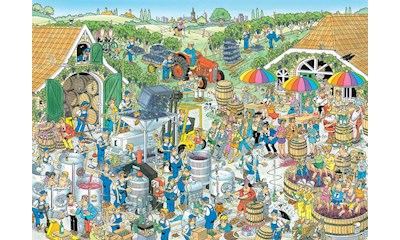 Puzzle Auf dem Weingut