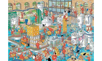 Puzzle In der Craftbier-Brauerei