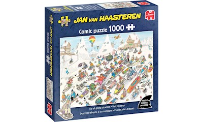 Puzzle Es geht alles bergab
