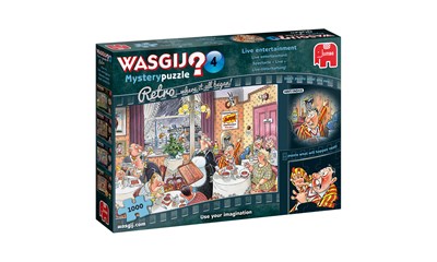 Puzzle Wasgij Retro Myst. 4 Mystery, Live Unterhaltung