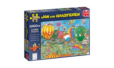 Puzzle Miffy wird 65 Hurra! Jan van Haasteren, 1000 T., 68x49 cm, ab 12 Jahren