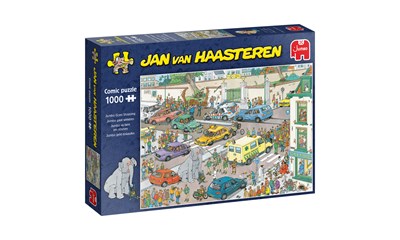 Jumbo geht einkaufen Jan van Haasteren